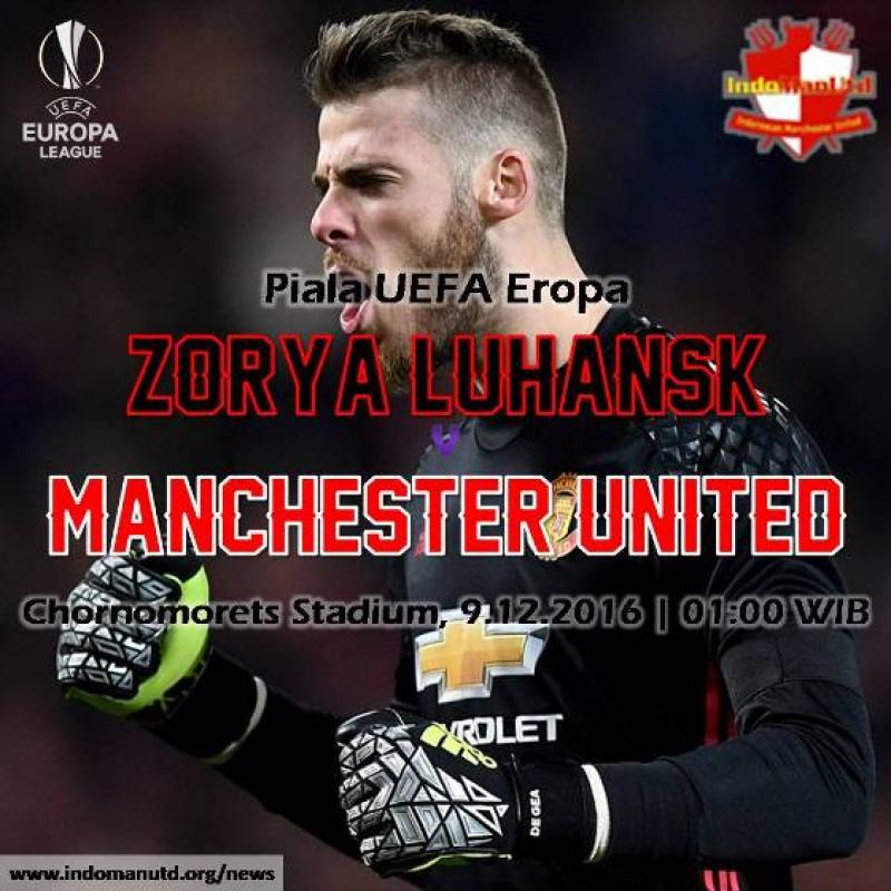Preview: Zorya Luhansk vs Manchester United
